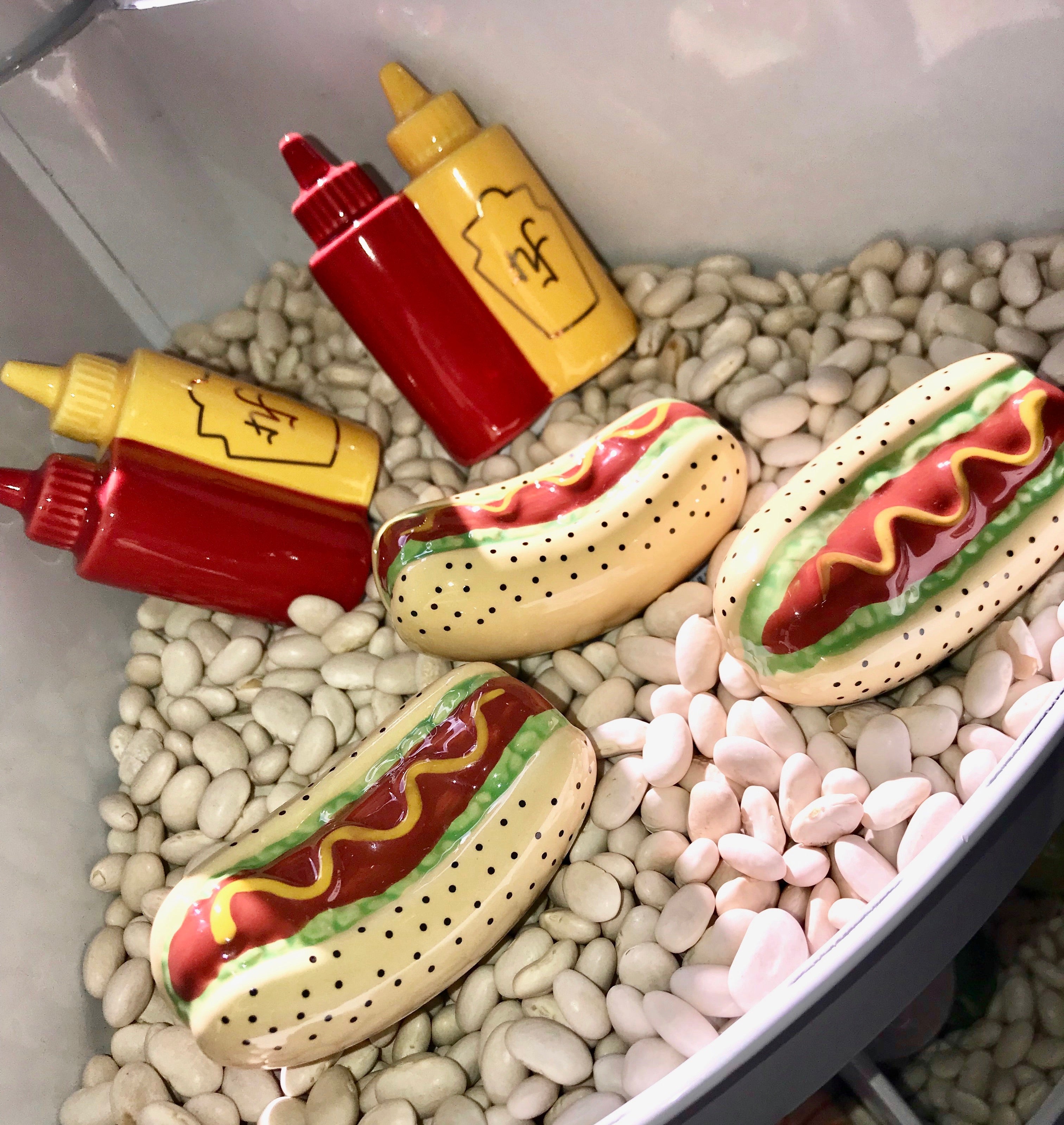 Nora Fleming Main Squeeze (Ketchup & Mustard) Mini
