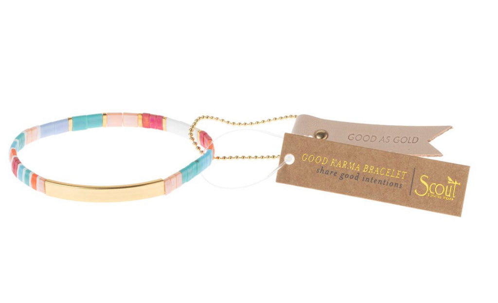 Good Karma Miyuki Bracelet-Scout Curated Wears-The Bugs Ear