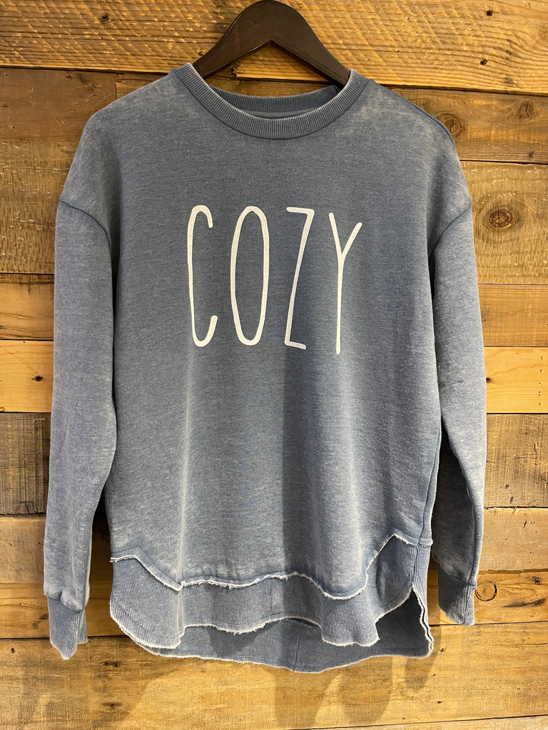 Cozy Crew Neck Vintage Sweatshirt-Royce-The Bugs Ear