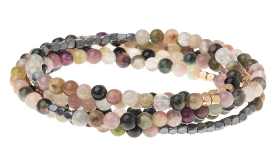 Tourmaline Stone of Healing Necklace Bracelet-Scout Curated Wears-The Bugs Ear