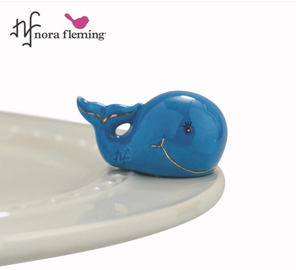 Nora Fleming Whale Hello There St. Jude Mini-Nora Fleming-The Bugs Ear