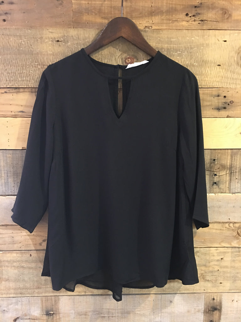 Jack BBD Luray Sheer Black Top-Jack BBD-The Bugs Ear