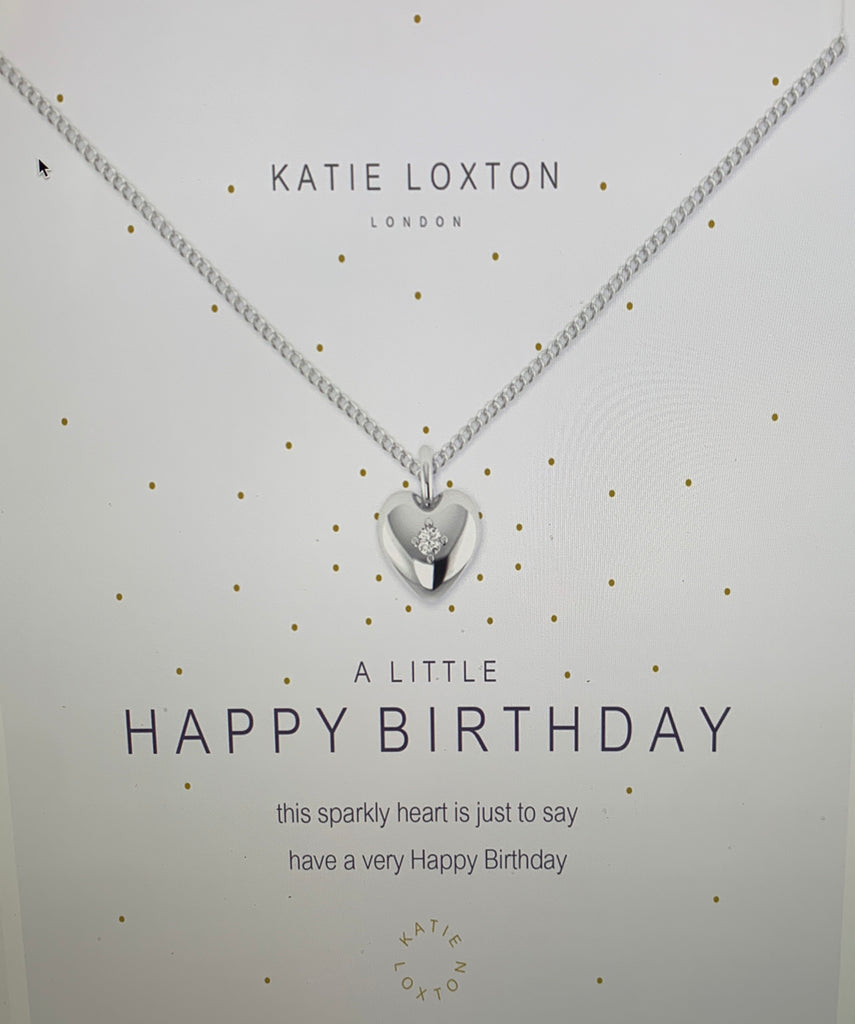 Katie Loxton A Little Happy Birthday Necklace-Katie Loxton-The Bugs Ear