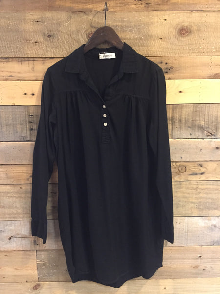 Black Safari Tencel Shirt Dress – The Bugs Ear