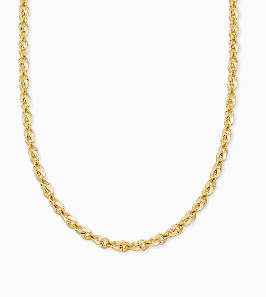 Kendra Scott Carver Chain Necklace In Gold-Kendra Scott-The Bugs Ear