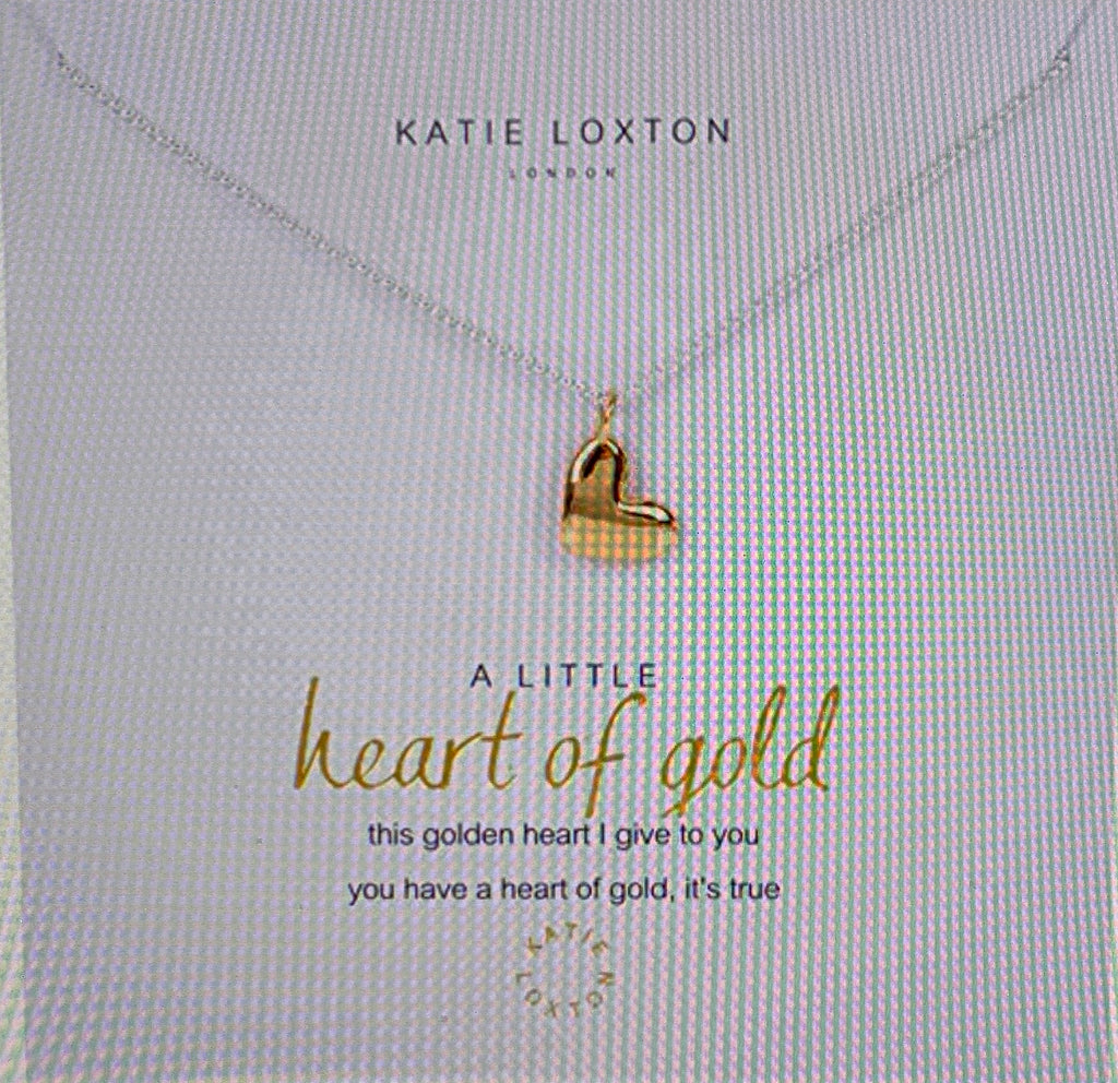 Katie Loxton A Little Heart of Gold Necklace-Katie Loxton-The Bugs Ear