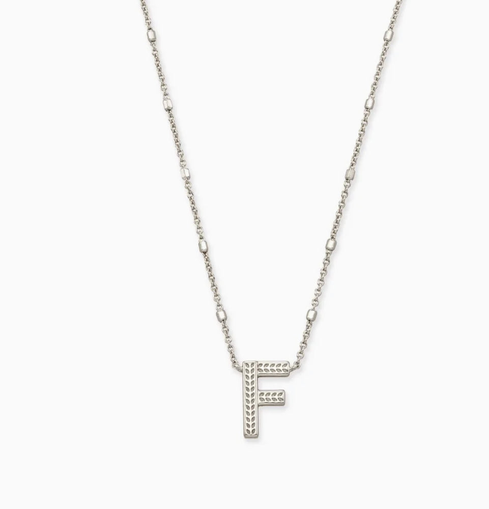 Kendra Scott Letter F Pendant Necklace-Kendra Scott-The Bugs Ear