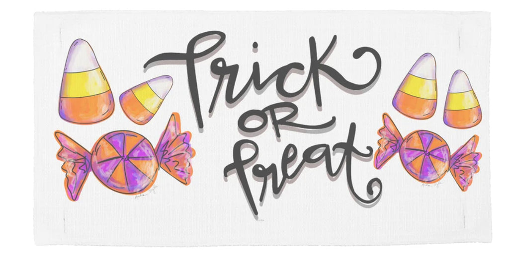 Trick or Treat Candy Design Pillow Swap-LuckyBird-The Bugs Ear