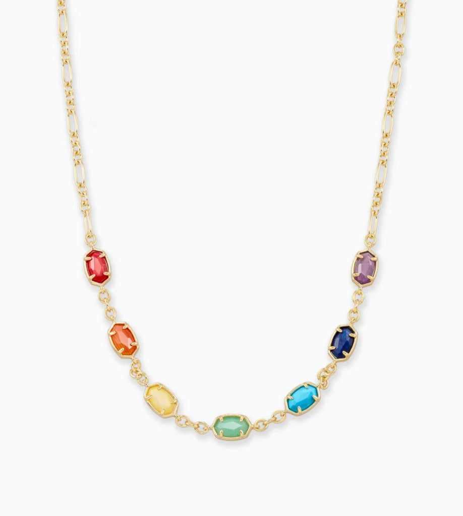 Kendra Scott Emilie Gold Strand Necklace In Primary Mix-Kendra Scott-The Bugs Ear