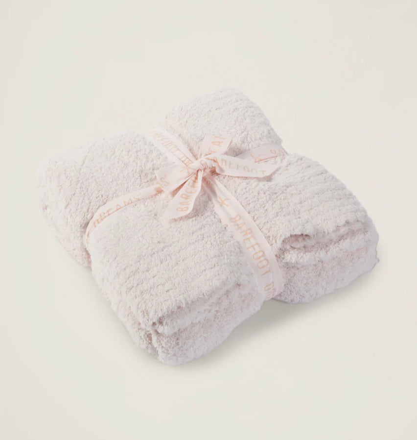 Barefoot Dreams Cozychic Throw in Pink-Barefoot Dreams-The Bugs Ear