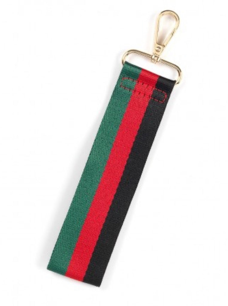 Black Red Green Wristlet Strap-Viv and Lou-The Bugs Ear