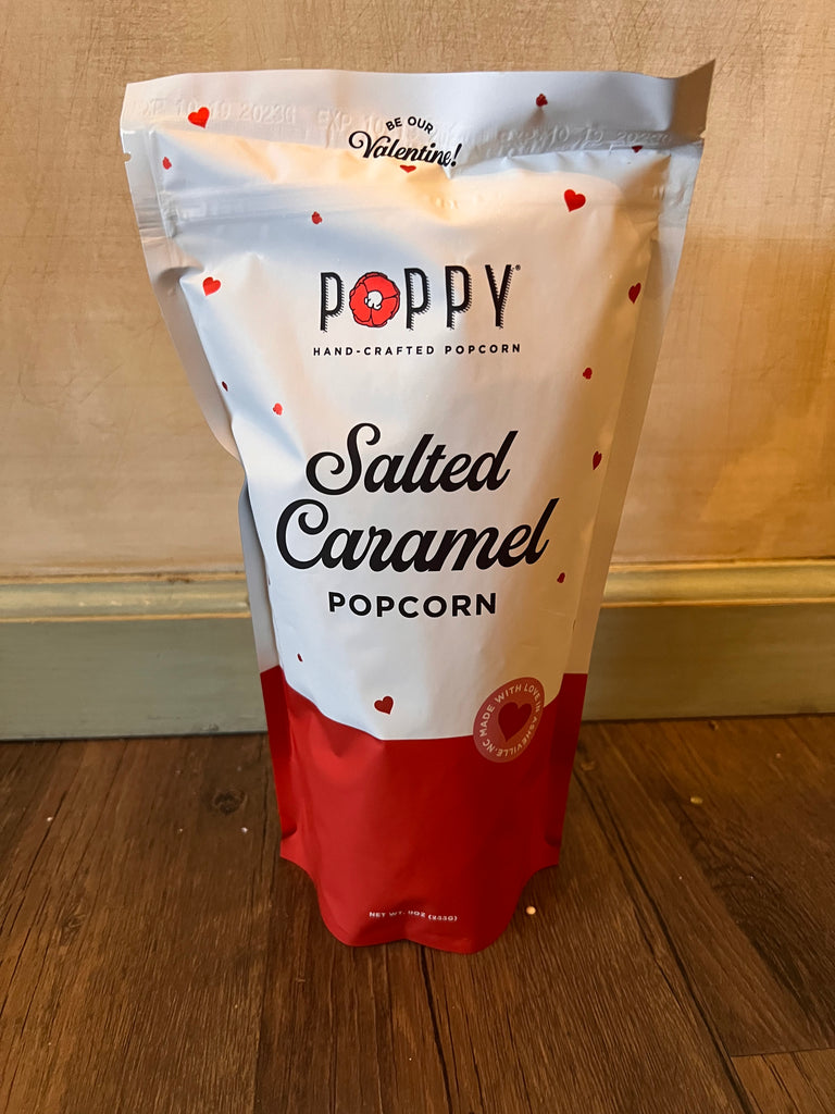 Poppy Popcorn Valentines Salted Caramel Market Bag-Poppy Popcorn-The Bugs Ear