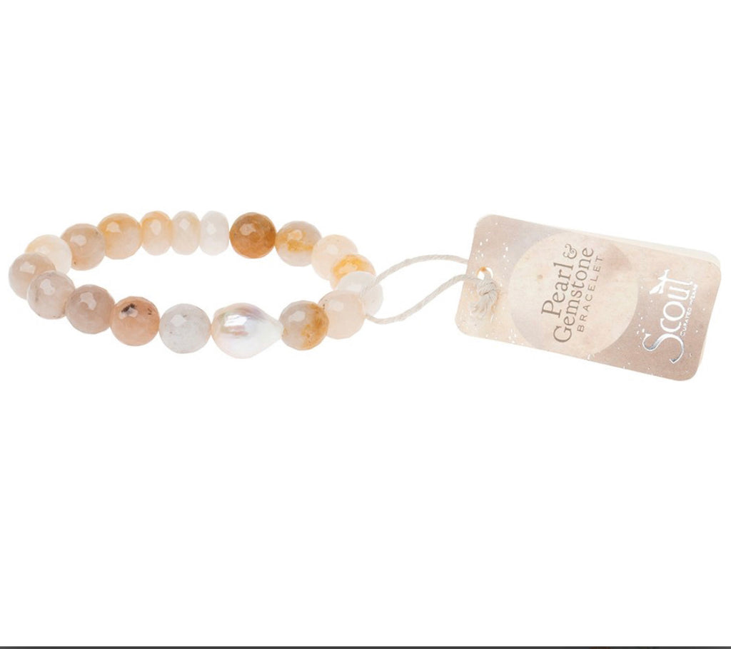 Pearl and Gemstone Bracelets-Scout Curated Wears-The Bugs Ear