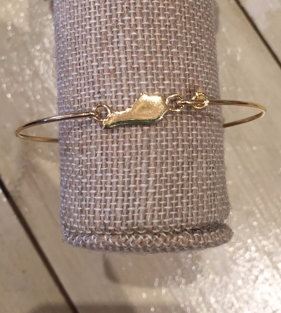 Kentucky State Bracelet Gold-Stia Couture-The Bugs Ear