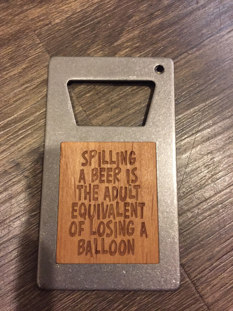 Spilling Beer Bottle Opener-Second Nature By Hand-The Bugs Ear