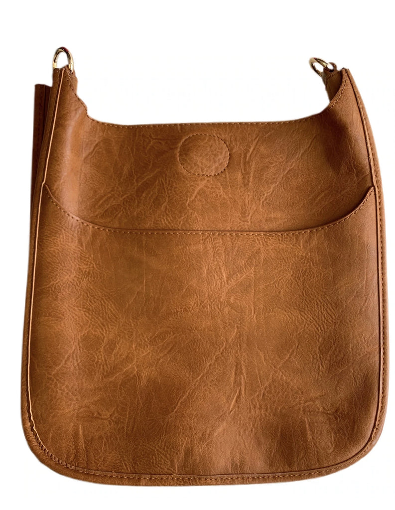 AHDORNED Soft Faux Leather Classic Messenger Bag – Katy & Co.