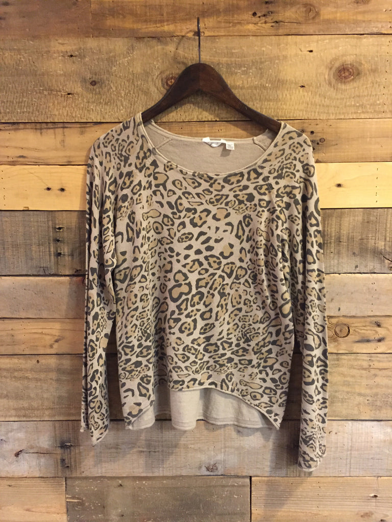 Madison Leopard Print Lightweight Sweater-RD Style-The Bugs Ear