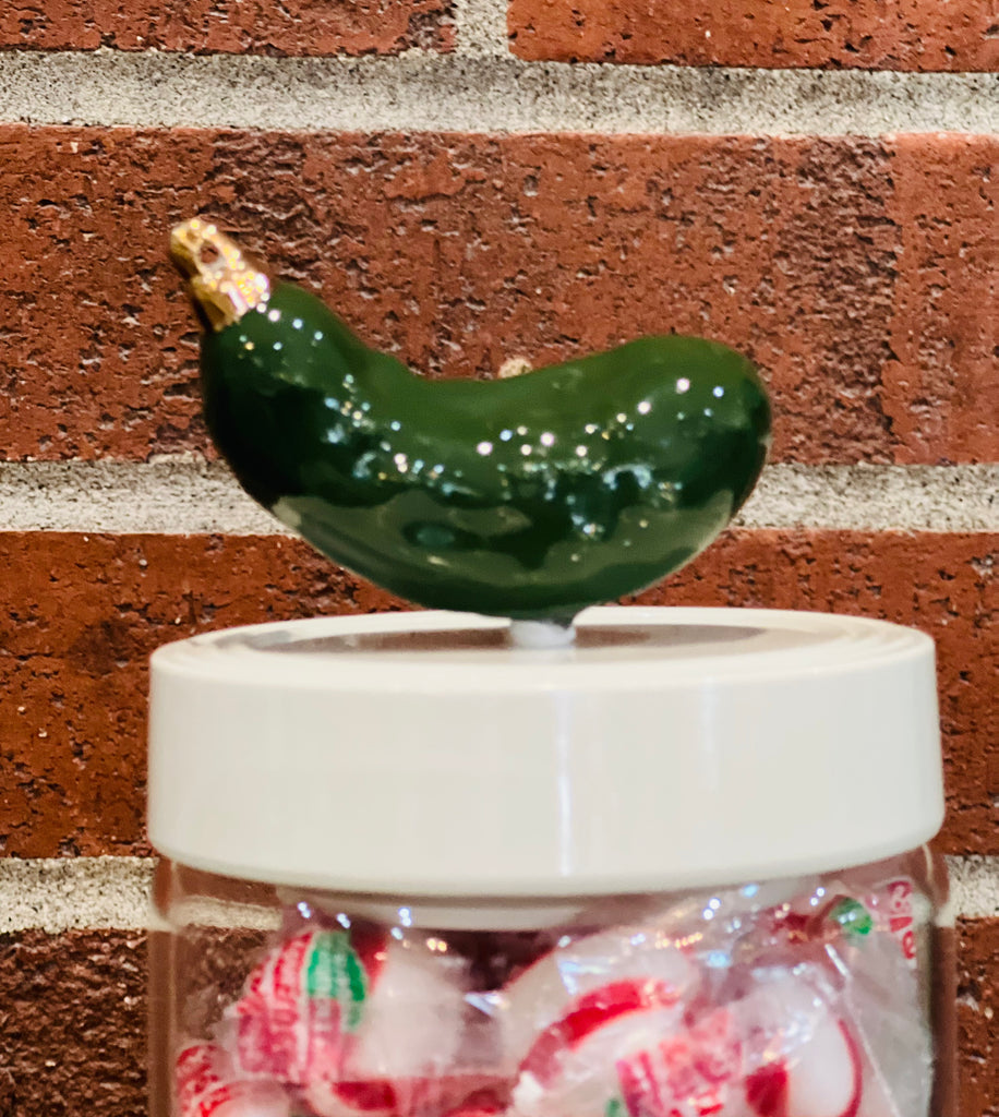 Nora Fleming Christmas Pickle Mini-Nora Fleming-The Bugs Ear