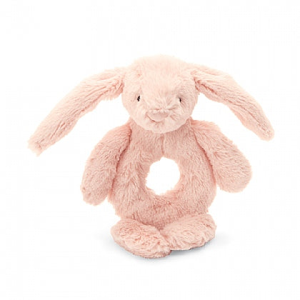 Jellycat Bashful Blush Bunny Ring Rattle-Jellycat-The Bugs Ear