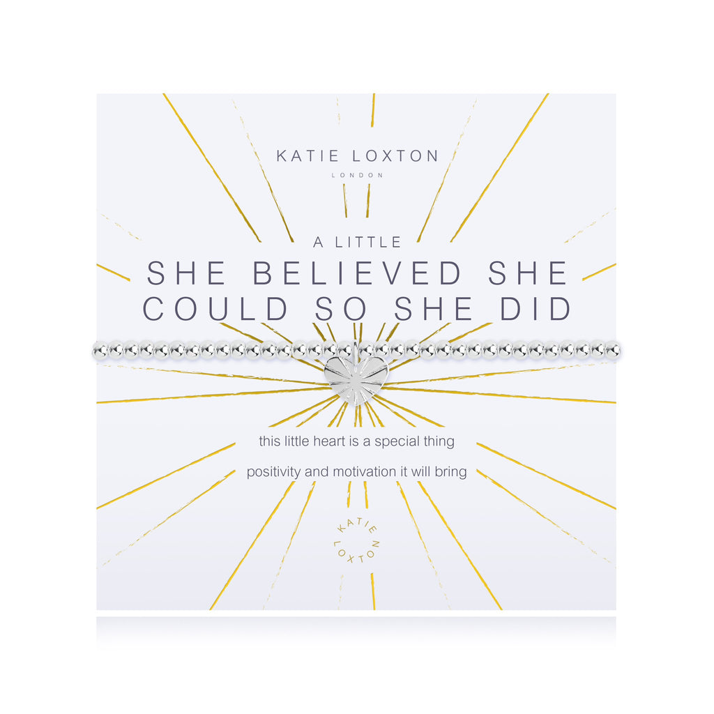 Katie Loxton A Little She Believe She Could So She Did Bracelet-Katie Loxton-The Bugs Ear