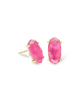 Kendra Scott Betty Gold Stud Earrings In Azalea Illusion-Kendra Scott-The Bugs Ear