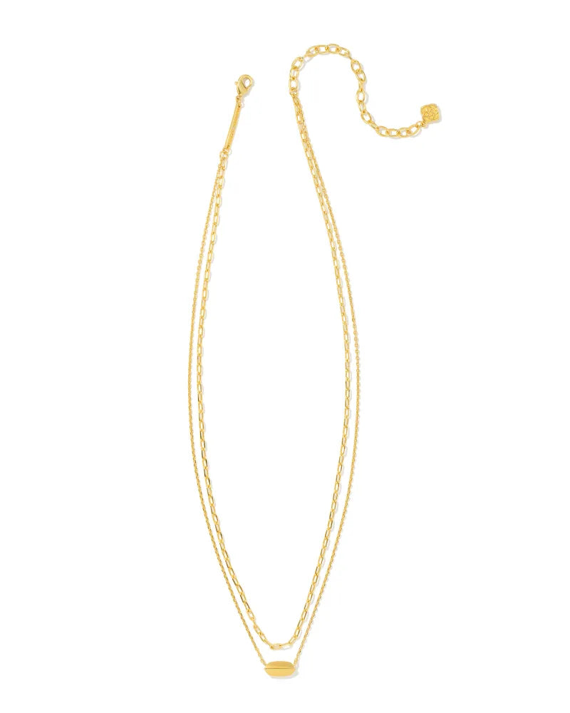 Kendra Scott Brooke Multi Strand Necklace In Gold-Kendra Scott-The Bugs Ear