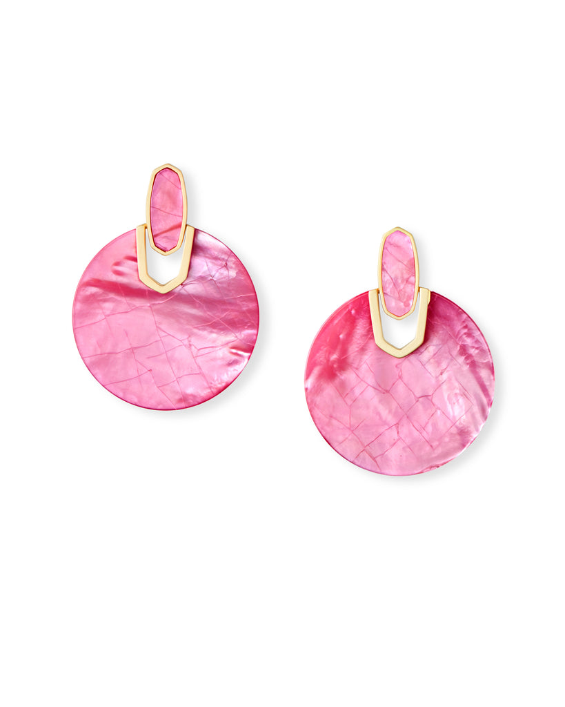 Kendra Scott Didi Gold Statement Earrings In Azalea Illusion-Kendra Scott-The Bugs Ear