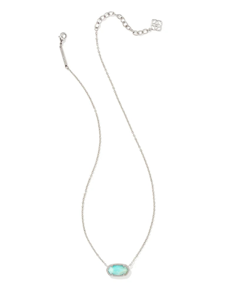 Kendra scott 2025 light blue necklace
