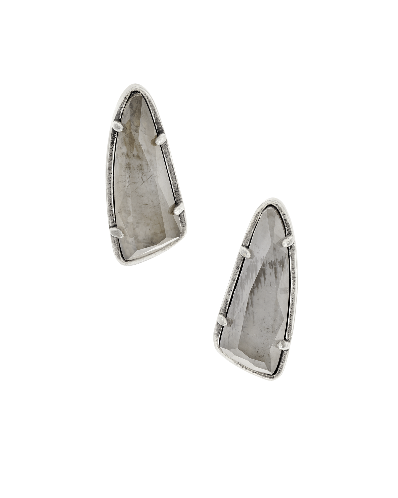 Kendra scott grey earrings clearance