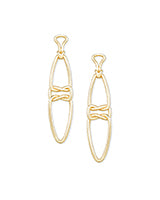 Kendra Scott Fallyn Linear Earrings In Gold-Kendra Scott-The Bugs Ear