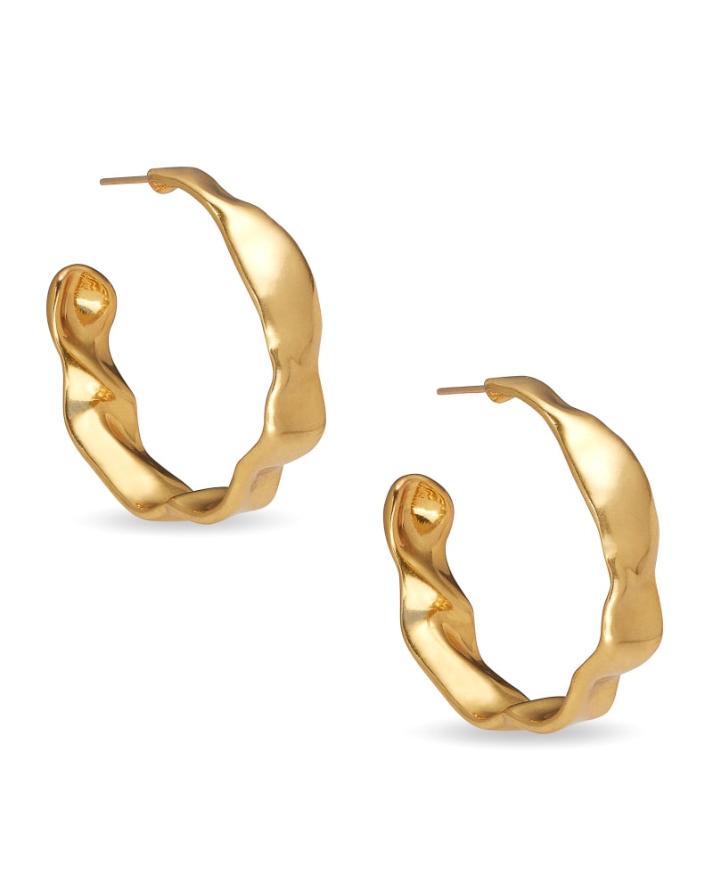 Kendra Scott Holland Hoop Earrings In Vintage Gold-Kendra Scott-The Bugs Ear