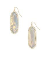 Kendra Scott Layla Gold Drop Earrings In Opalite Illusion-Kendra Scott-The Bugs Ear