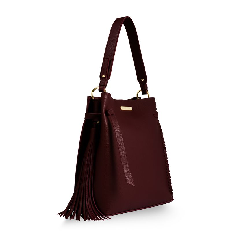 Katie Loxton Florrie Day Bag in Burgundy-Katie Loxton-The Bugs Ear