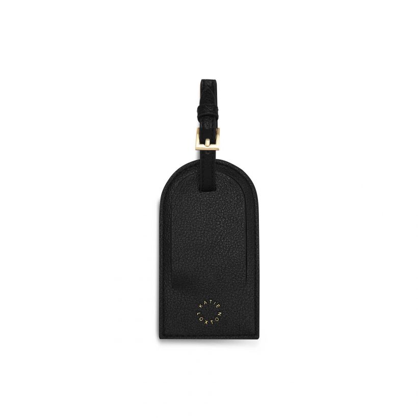 Katie Loxton Luggage Tag Explore, Dream, Discover in Black-Katie Loxton-The Bugs Ear
