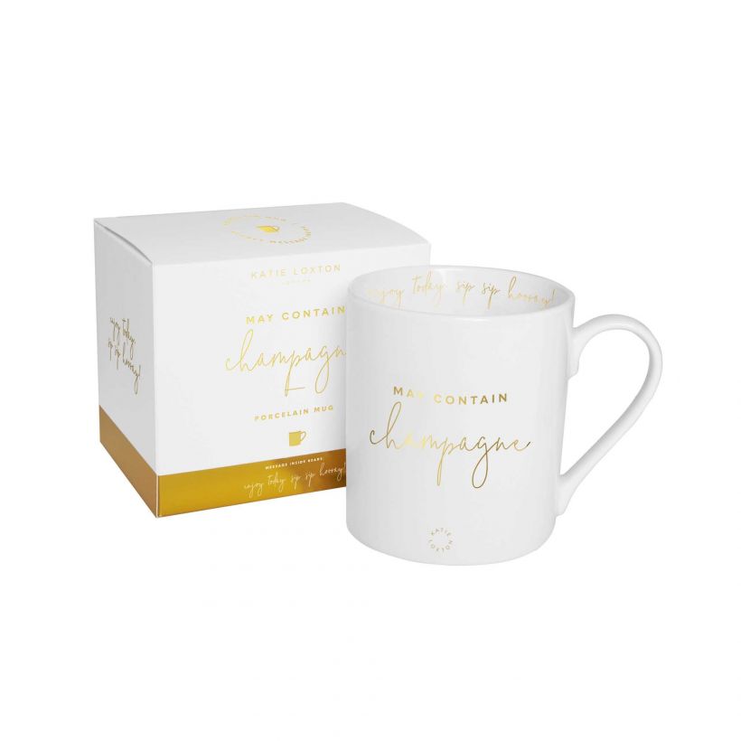 Katie Loxton Porcelain Mug May Contain Champagne-Katie Loxton-The Bugs Ear