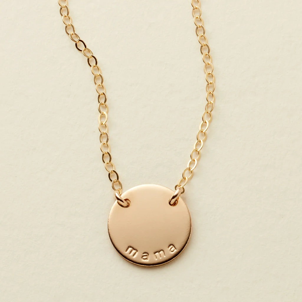Mama Mini Zola Necklace in Gold-Made By Mary-The Bugs Ear