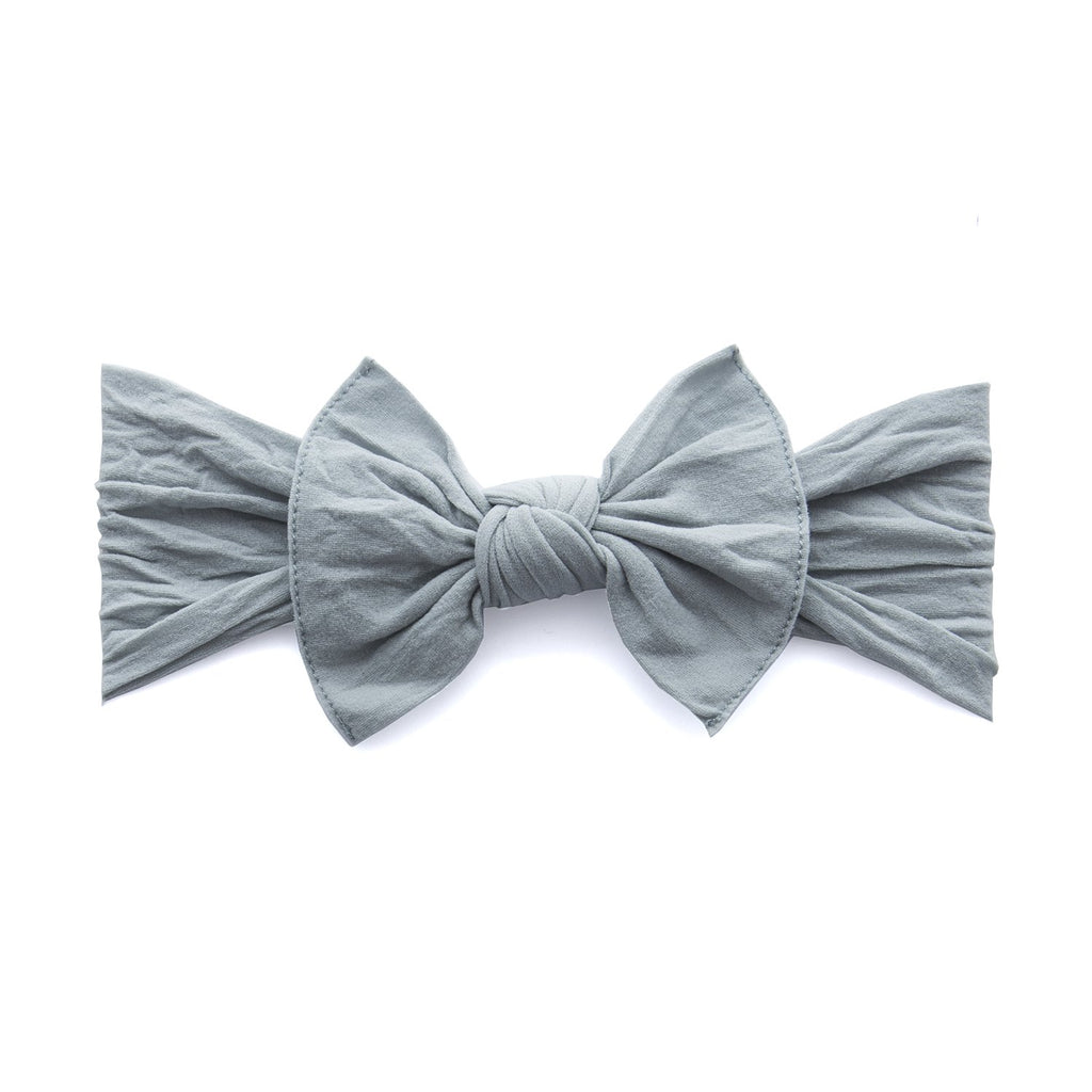 Baby Bling Bow Knot Grey-Baby Bling-The Bugs Ear
