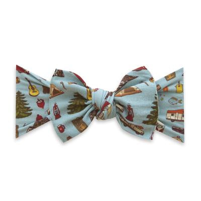 Baby Bling Printed Knot Goin' Campin'-Baby Bling-The Bugs Ear