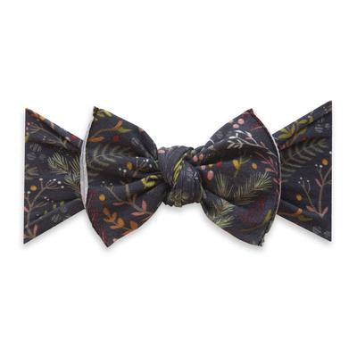 Baby Bling Printed Knot Black Pine-Baby Bling-The Bugs Ear