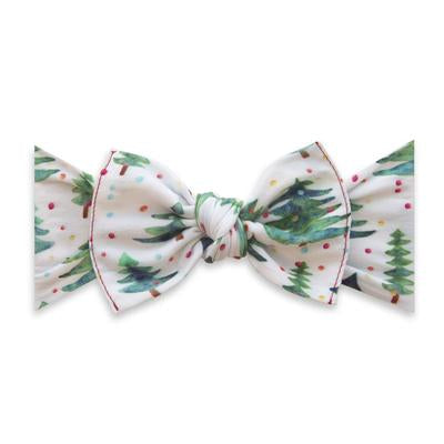 Baby Bling Printed Knot Gumdrop Pine-Baby Bling-The Bugs Ear