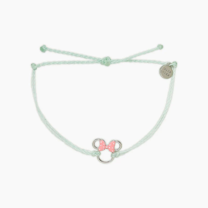 Pura Vida Disney Minnie Mouse Charm Bracelet in Winterfresh-The Bug's Ear-The Bugs Ear