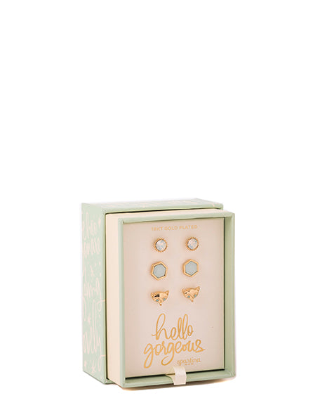 Spartina Oh So Witty Earring Box Set Hello Gorgeous-Spartina-The Bugs Ear