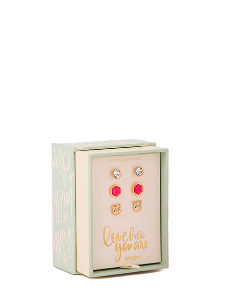 Spartina Oh So Witty Earring Box Love Hoo-Spartina-The Bugs Ear