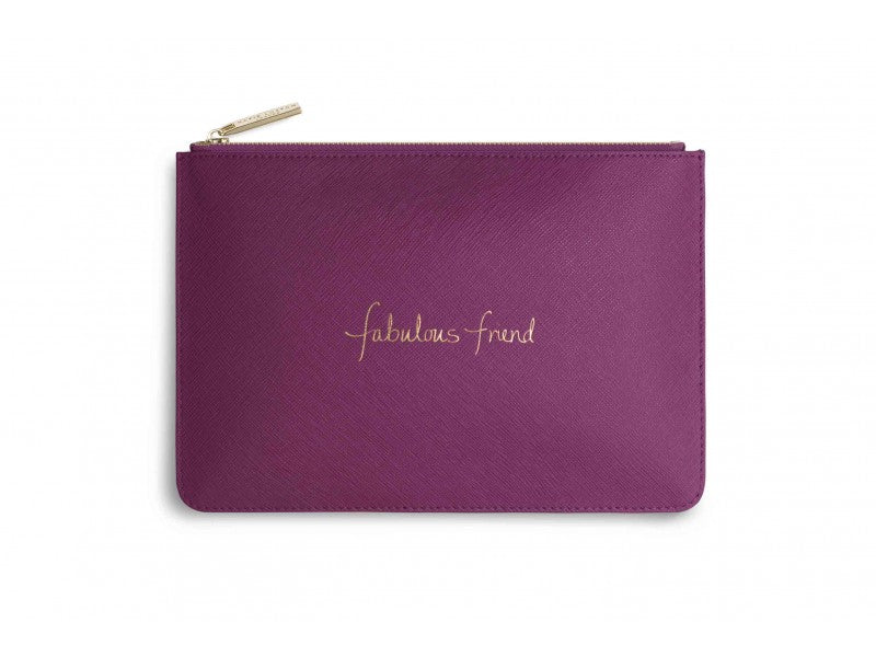 Katie Loxton Fabulous Friend Perfect Pouch in Cerise Pink-Katie Loxton-The Bugs Ear