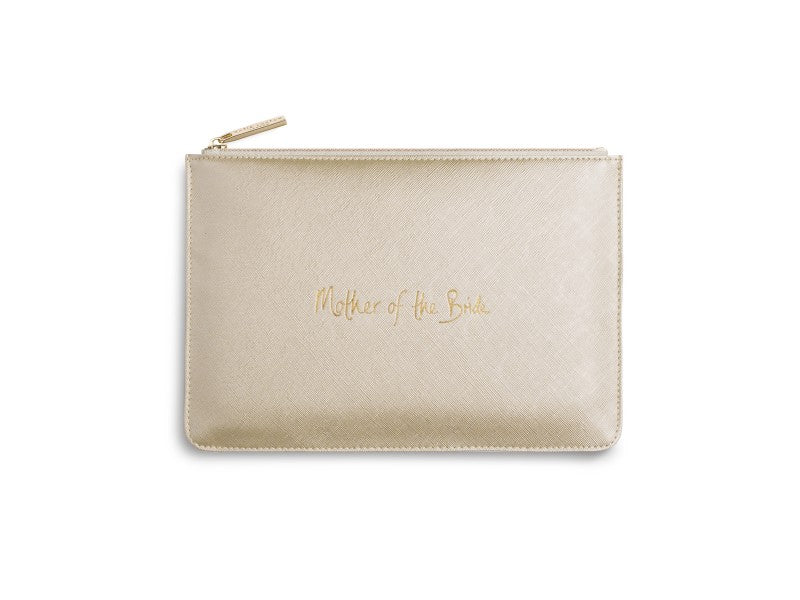 Katie Loxton Mother of Bride Perfect Pouch in Metallic Gold-Katie Loxton-The Bugs Ear