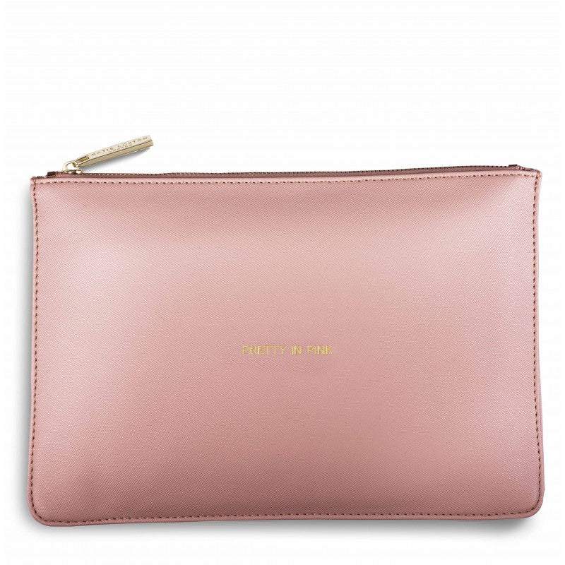 Katie Loxton Pretty In Pink Perfect Pouch in Perfect Pink-Katie Loxton-The Bugs Ear