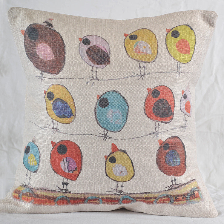 Southern Roots Pillow Party Birds-Southern Roots-The Bugs Ear