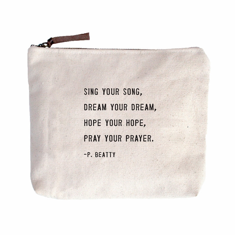 Sing Your Song Canvas Bag-Sugarboo Designs-The Bugs Ear