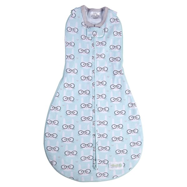 Woombie Grow With Me Swaddle 4 Stage 0-9M Some Bunny Loves Me-Woombie-The Bugs Ear