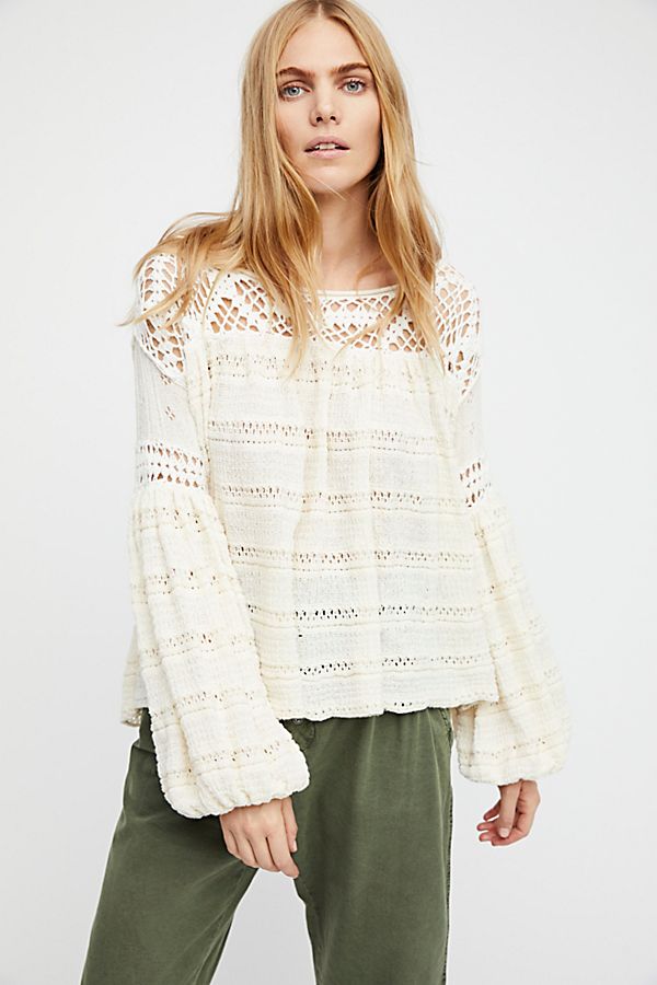Free people ivory sales sweater